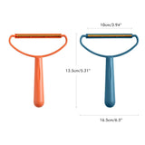 Portable Lint Remover for Clothes Blankets Manual Fuzz Shaver Reusable Double Sided Lint Remover Brush