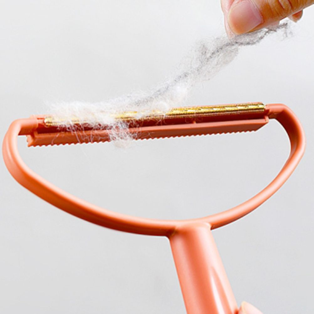 Portable Lint Remover for Clothes Blankets Manual Fuzz Shaver Reusable Double Sided Lint Remover Brush