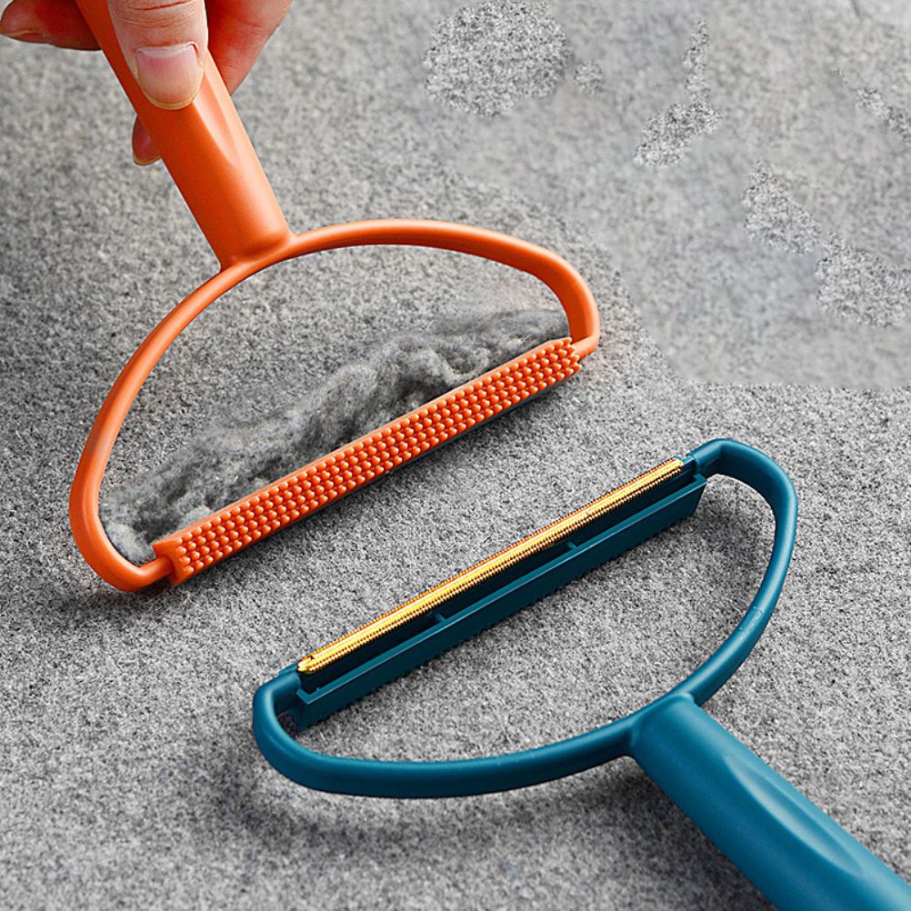 Portable Lint Remover for Clothes Blankets Manual Fuzz Shaver Reusable Double Sided Lint Remover Brush