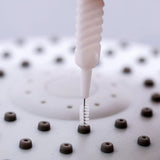 30Pcs Shower Nozzle Cleaning Brush Anti Clogging for Shower Head Cleaning Brush for Pore Clean with Non Slip Handle