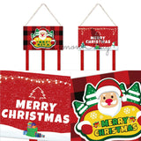 Christmas Card Holder Felt Wall Hanging Picture Holders with 40 Photo Clips Picture Frame Collage Decoration Christmas Cards Photo Paper Crafts
