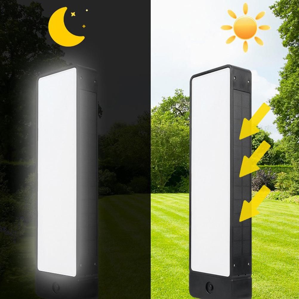 Solar Powered Lighted House Address Numbers Light LED Illuminated with Dual Color Outdoor Address Plaque for Home Yard Garden