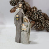 Christmas Nativity Figures Ornaments Resin Craft Traditional Nativity Scene Figures Resin Figures Statue Christ Birth of Jesus Ornaments