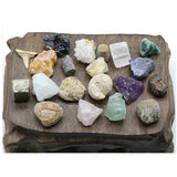 20 kinds of Mini Size Natural Crystal Agate Stone Rocks Minerals Fossils Kids Teaching Materials for Geology Enthusiasts Collection Gifts - Extra Image