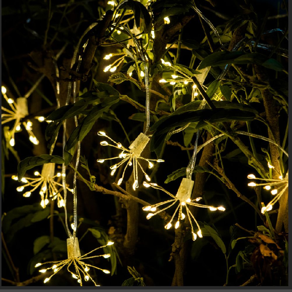 USB Fairy Lights 100LEDs Firework String Lights Christmas LED Fairy String Lights Bedroom Party Wedding Festival Decor