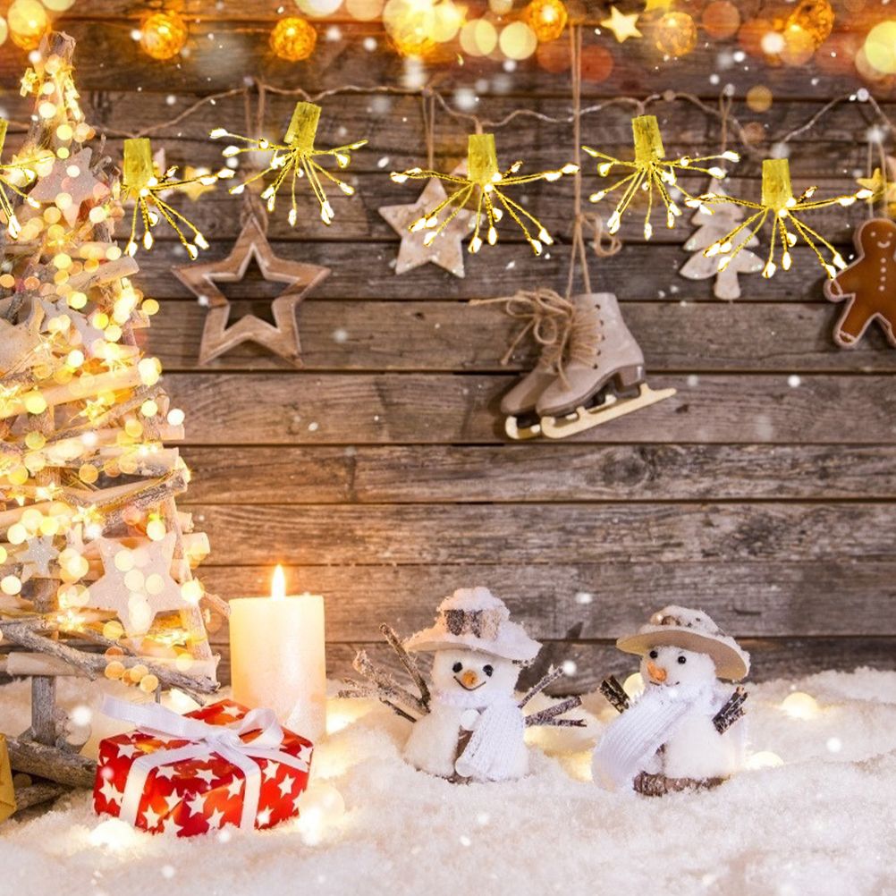 USB Fairy Lights 100LEDs Firework String Lights Christmas LED Fairy String Lights Bedroom Party Wedding Festival Decor