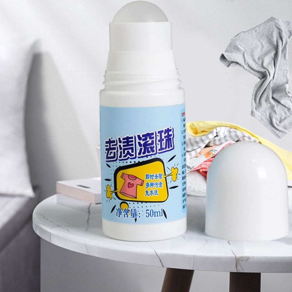 Portable Stain Remover Roller Ball Cleaner Clothes Stain Remover Effectively Remove All Kinds of Stains Quick Decontamination