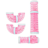 Hamster Tubes Set Transparent Hamster Cage Toys DIY Connection Tunnel Track Rat Toy