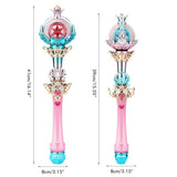 Luminous Fairy Wand Stick Princess Lighting Sticks Cute Mini Toy Christmas New Year Birthday Gift