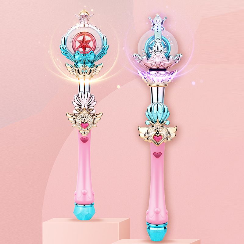Luminous Fairy Wand Stick Princess Lighting Sticks Cute Mini Toy Christmas New Year Birthday Gift