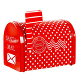 Christmas Mailbox Iron Box Children Iron Gift Box Envelope Box Christmas Home Garden Outdoor Decorations