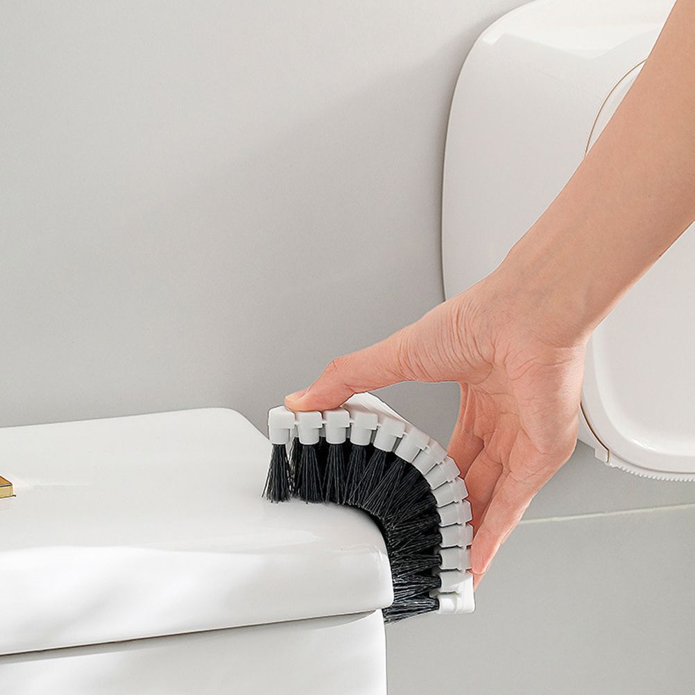 Household Cleaning Brush Bendable Scrub Brush Kitchen Tool Grip Scrub Brush for Cleaning