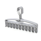 Multifunctional Rotatable Clothes Hanger for Socks Bra Underwear Scarves Towels House Organiser