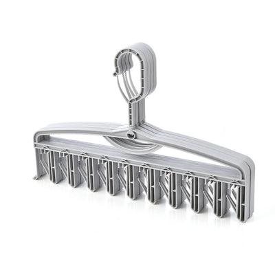 Multifunctional Rotatable Clothes Hanger for Socks Bra Underwear Scarves Towels House Organiser