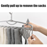 Multifunctional Rotatable Clothes Hanger for Socks Bra Underwear Scarves Towels House Organiser - Side View