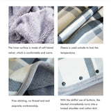 Multifunctional Heated Blanket Heating Warm Scarf Flannel Heating Cape Plush Blanket