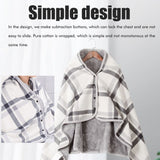 Multifunctional Heated Blanket Heating Warm Scarf Flannel Heating Cape Plush Blanket