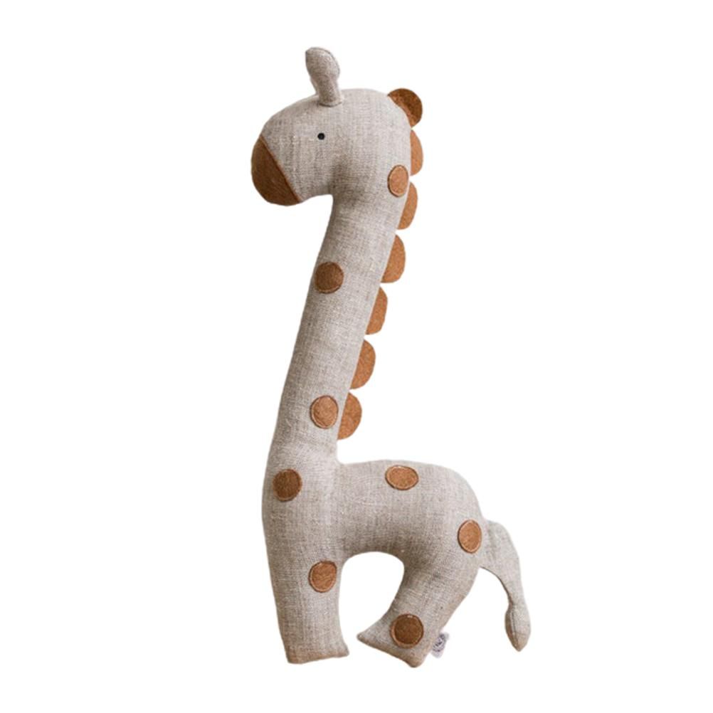 Cartoon Stuffed Plush Animal Pillow Cotton Goose Giraffe Rooster Plush Cushion Animal Cushion Home Office Decor Birthday Gift