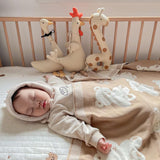 Cartoon Stuffed Plush Animal Pillow Cotton Goose Giraffe Rooster Plush Cushion Animal Cushion Home Office Decor Birthday Gift - Close-Up Angle
