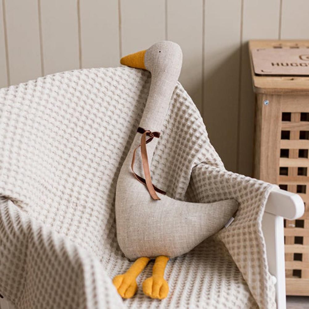 Cartoon Stuffed Plush Animal Pillow Cotton Goose Giraffe Rooster Plush Cushion Animal Cushion Home Office Decor Birthday Gift