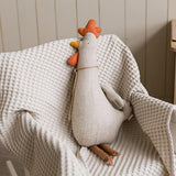 Cartoon Stuffed Plush Animal Pillow Cotton Goose Giraffe Rooster Plush Cushion Animal Cushion Home Office Decor Birthday Gift - Extra Image