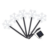 Solar Christmas Star Lights Outdoor Energy Saving Waterproof Solar Powered Stake Lights Decorations for Home Pathway Garden Walkway Yard Lawn Patio