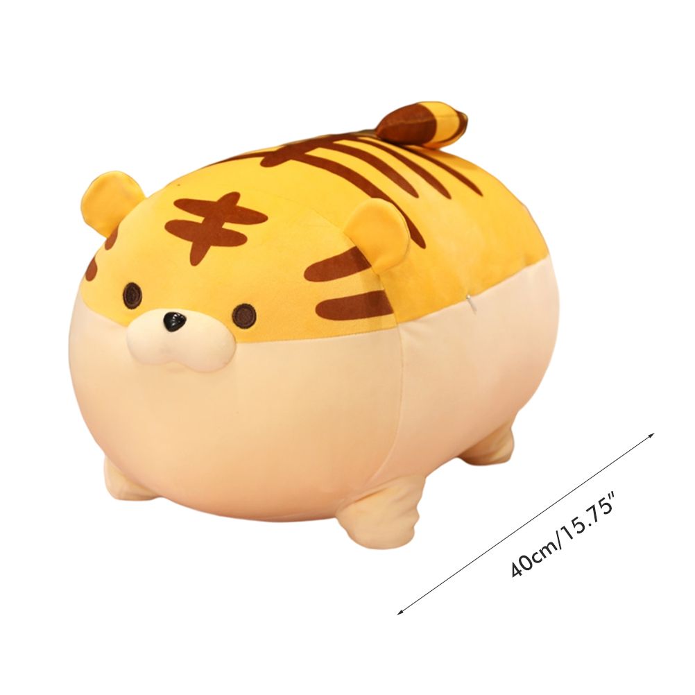 Chinese New Year Plush Tiger Toys 40cm Cute Cuddle Pillow Soft Tiger Toys Stuffed Animal Toys for Kids Boys Girls Gifts
