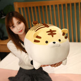 Chinese New Year Plush Tiger Toys 40cm Cute Cuddle Pillow Soft Tiger Toys Stuffed Animal Toys for Kids Boys Girls Gifts