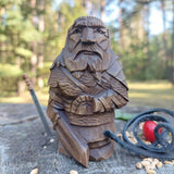 Odin Thor Resin Viking Statue Art Craft Ornaments for Home Outdoor Garden Decoration - Extra Image