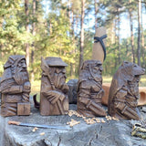 Odin Thor Resin Viking Statue Art Craft Ornaments for Home Outdoor Garden Decoration - Extra Image