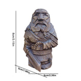 Odin Thor Resin Viking Statue Art Craft Ornaments for Home Outdoor Garden Decoration