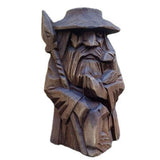 Odin Thor Resin Viking Statue Art Craft Ornaments for Home Outdoor Garden Decoration - Top-Down View