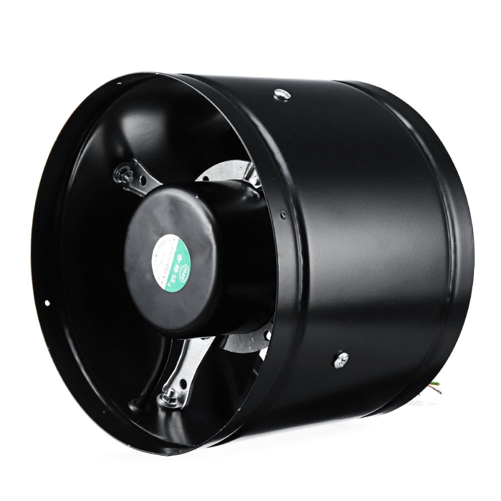 8 Inch Duct Fan Low Noise Exhaust Fans for Kitchen Garage Bathroom Ventilation Blower
