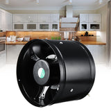 8 Inch Duct Fan Low Noise Exhaust Fans for Kitchen Garage Bathroom Ventilation Blower