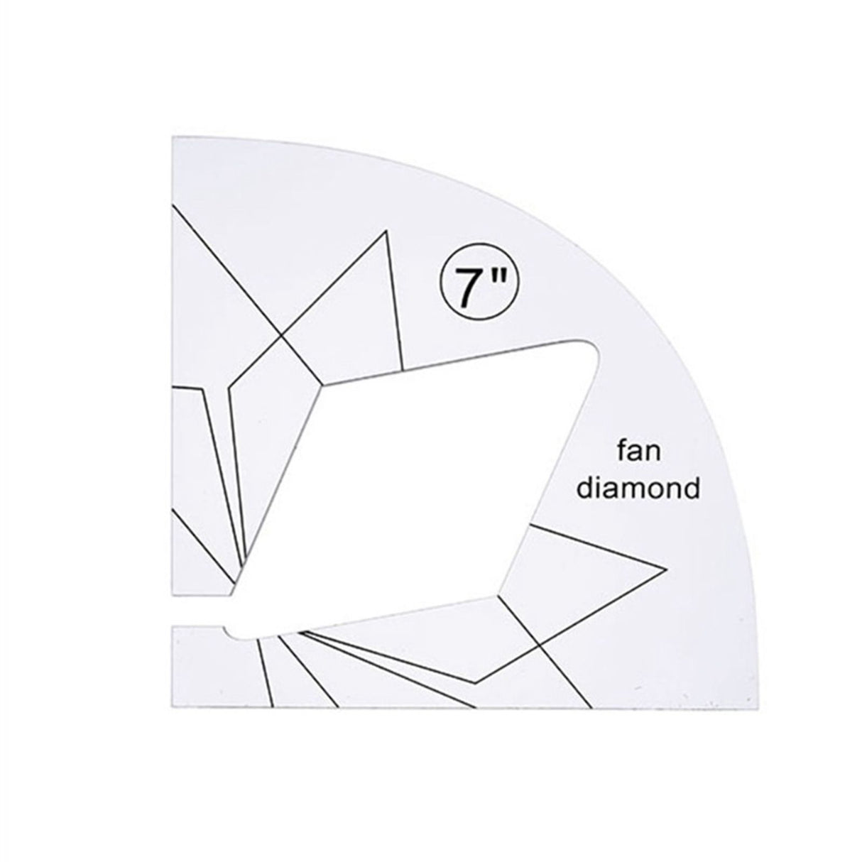11 Pcs DIY Quilting Template Set Domestic Sewing Acrylic Templates Ruler Series 5 for DIY Machine Quilting Ruler