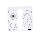 11 Pcs DIY Quilting Template Set Domestic Sewing Acrylic Templates Ruler Series 5 for DIY Machine Quilting Ruler