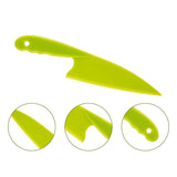 8Pcs / Set Kid Plastic Kitchen Cutter Set Children Safe Cooking Chef Nylon Cutter for Fruit Bread Cake Salad Lettuce Cutter - Side View