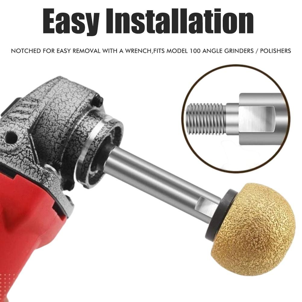 Angle Grinder Extension Connecting Rod Steel Rotary Extension Shaft Set Shank Angle Grinder Lengthen Connecting Rod for Car Polisher Accessories