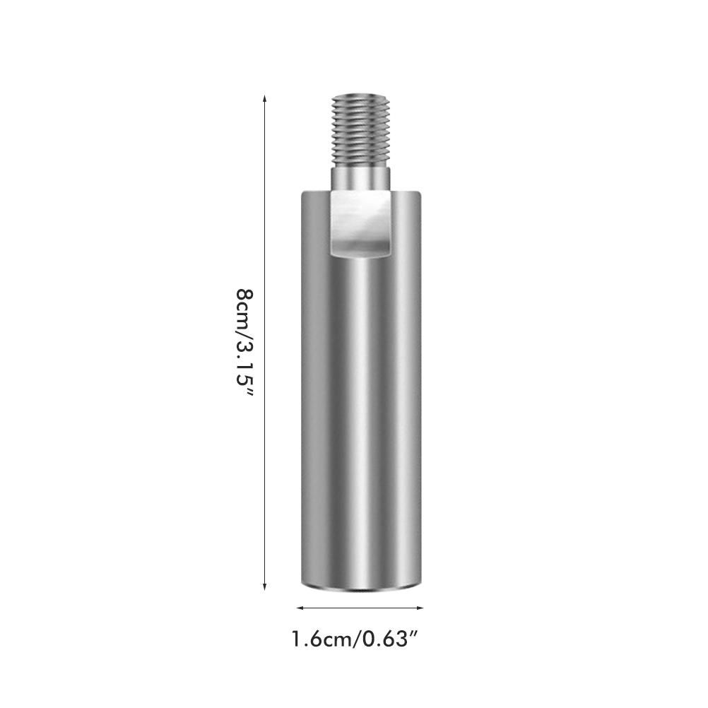 Angle Grinder Extension Connecting Rod Steel Rotary Extension Shaft Set Shank Angle Grinder Lengthen Connecting Rod for Car Polisher Accessories