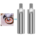 Angle Grinder Extension Connecting Rod Steel Rotary Extension Shaft Set Shank Angle Grinder Lengthen Connecting Rod for Car Polisher Accessories