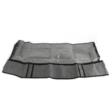2PCS Clothes Storage Bag with Reinforced Handle Closet Organizers Clear Window Sweater Clothes Storage Containers - Front View