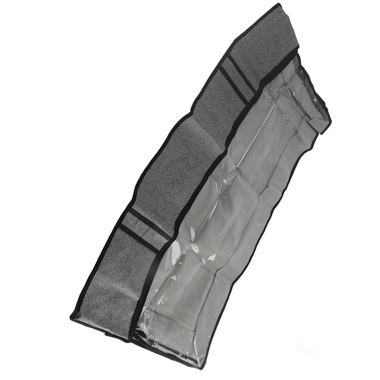 2PCS Clothes Storage Bag with Reinforced Handle Closet Organizers Clear Window Sweater Clothes Storage Containers