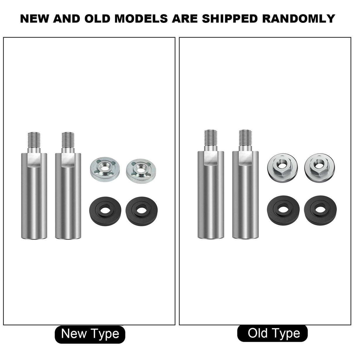 Angle Grinder Extension Connecting Rod Multipurpose Thread Rotary Polisher Extension Shaft with Flange Lock Nut Angle Grinder Extender Lengthen Rod