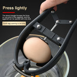 Stainless Steel Egg Opener Egg Separator Tool Manual Egg Opener Separator Kitchen Tools Accessories