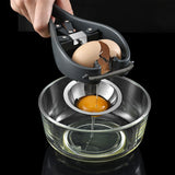Stainless Steel Egg Opener Egg Separator Tool Manual Egg Opener Separator Kitchen Tools Accessories - Extra Image