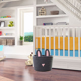 Cute Rabbit Basket Easter Bunny Ear Storage Bag Portable Candy Bag for Storing Cosmetics and Snacks