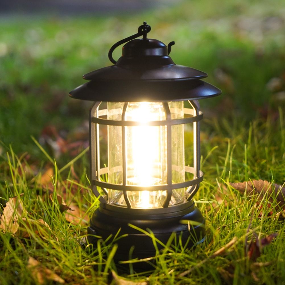 Portable Retro Lamp Outdoor Lighting Battery Charging Lamp Camping Super Bright LED Camping Retro Horse Lamp