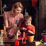 5 Pcs Kid Mini Gardening Tool Set Outdoor Plants DIY Tools Garden Planting Tool Kit for Children - Rear View