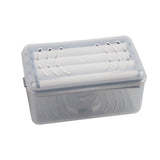 Multifunctional Soap Box with Bubbler Soap Tray Soap Saver Case for Bathroom Gym Business Trip
