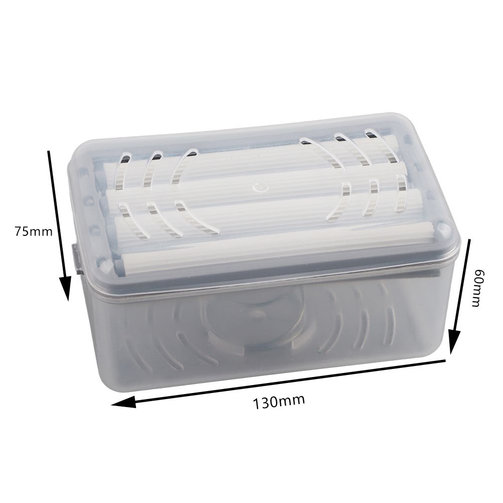 Multifunctional Soap Box with Bubbler Soap Tray Soap Saver Case for Bathroom Gym Business Trip
